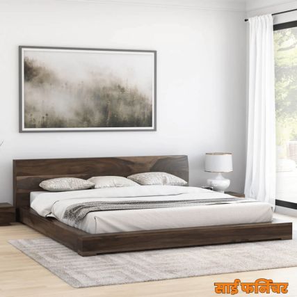 Sierra Nevada Rustic Solid Wood Low Profile Platform Bed